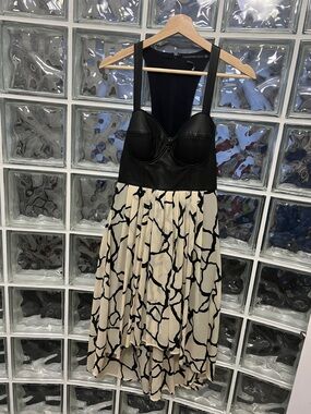 Mackage leather and silk dress